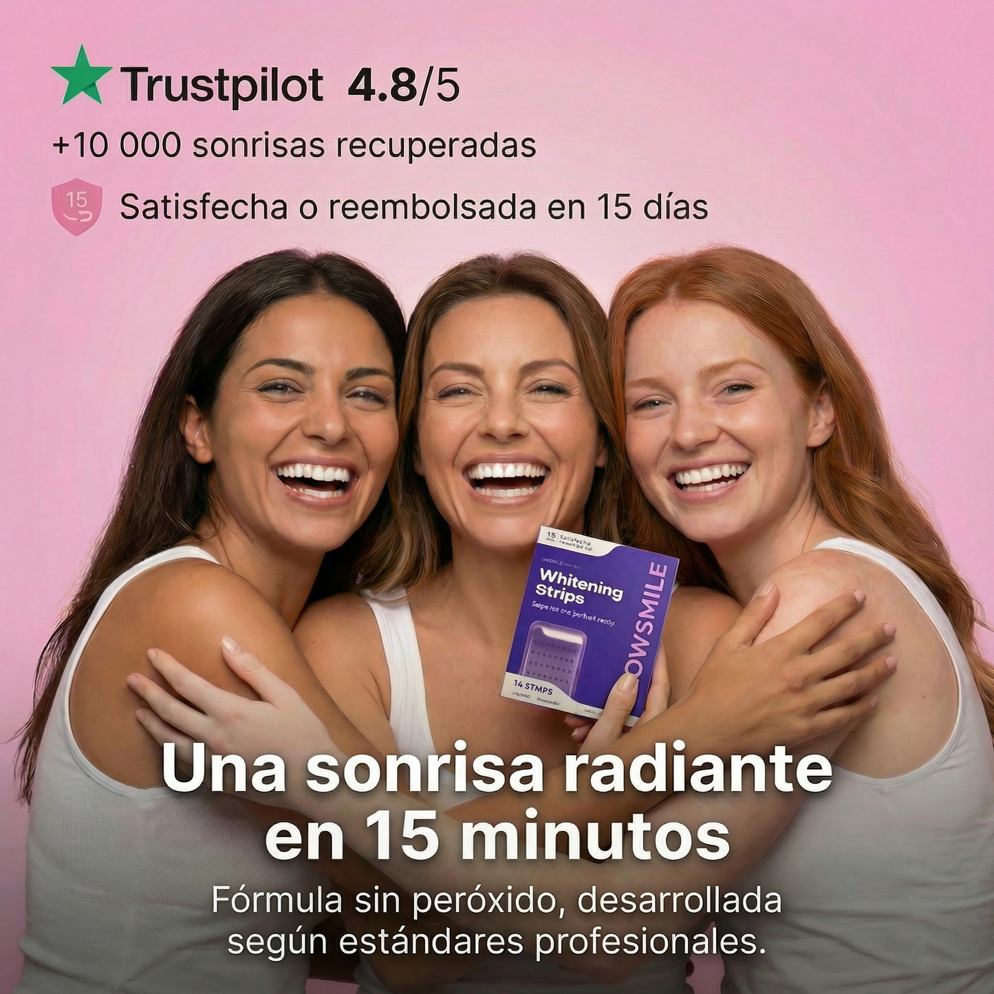 Tiras Blanqueadoras GlowSmile™